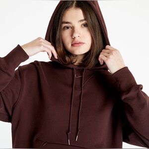 Nike Women's Oversized French Terry Hoodie Cropped